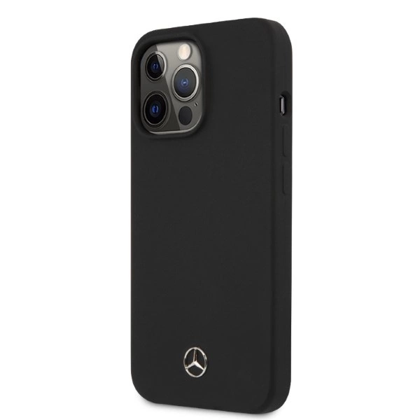 Mercedes MEHMP13XSILBK iPhone 13 Pro Max 6.7" black/black hardcase Silicone Magsafeeng
