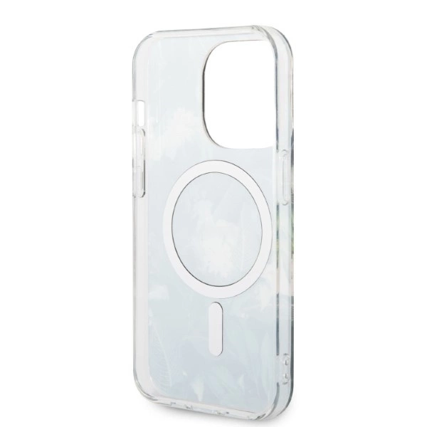 Set Guess GUBPP14LHJEACSA Case+ Charger iPhone 14 Pro 6.1" green/green hard case Jungle MagSafeeng
