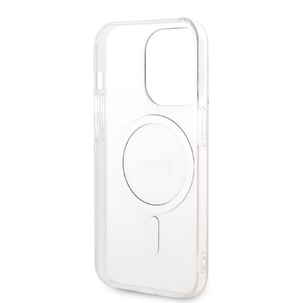 Guess 4G Print MagSafe Case + Charger Set for iPhone 14 Pro Max 6.7" - Pinkeng