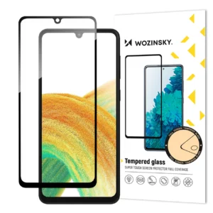 Wozinsky Full Glue Tempered Glass Tempered Glass For Samsung Galaxy A34 5G 9H Full Screen Cover With Black Frameeng