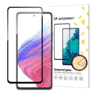 Wozinsky Full Glue Tempered Glass Samsung Galaxy A54 5G 9H Full Screen Tempered Glass with Black Frameeng