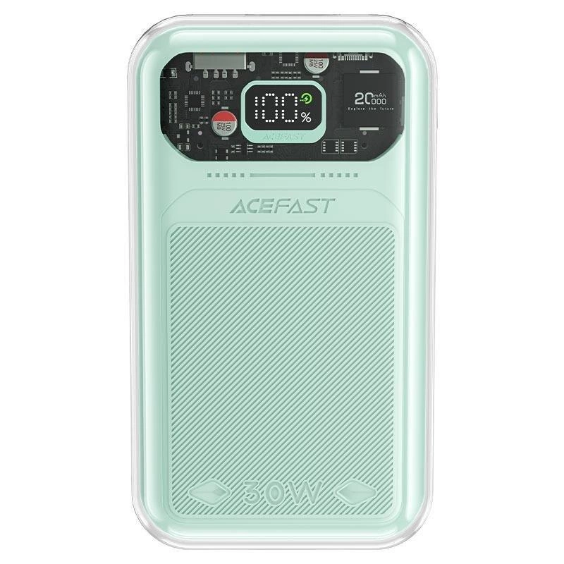 Acefast powerbank 20000mAh Sparkling Series fast charging 30W green (M2)eng