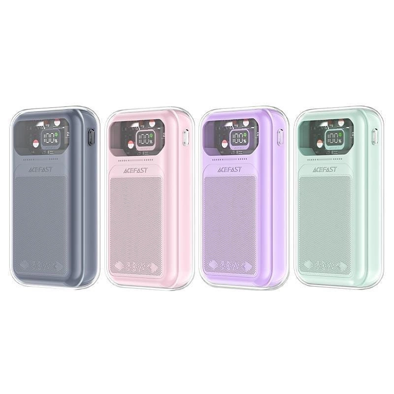 Acefast powerbank 20000mAh Sparkling Series fast charging 30W green (M2)eng