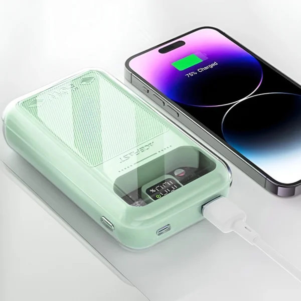 Acefast powerbank 20000mAh Sparkling Series fast charging 30W green (M2)eng