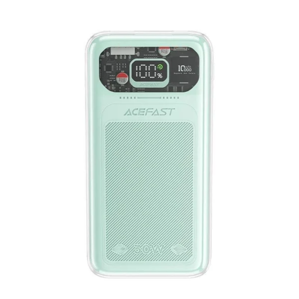 Acefast powerbank 10000mAh Sparkling Series fast charging 30W green (M1)eng