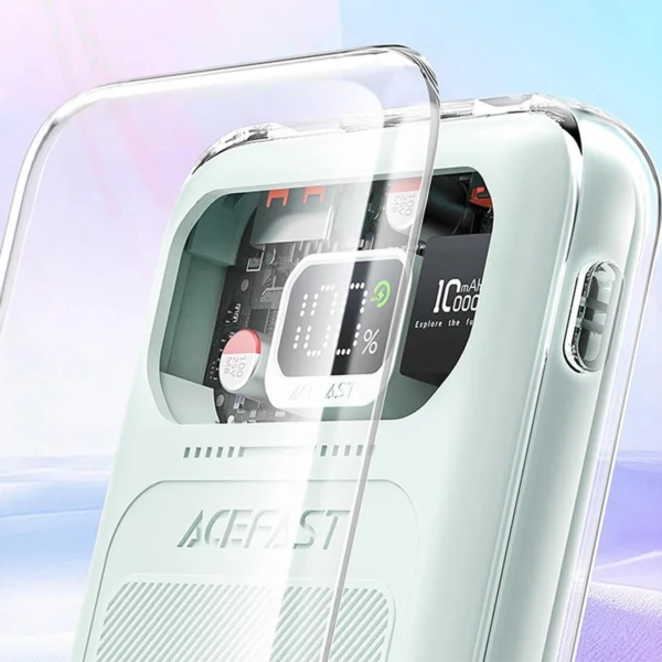 Acefast powerbank 10000mAh Sparkling Series fast charging 30W green (M1)eng