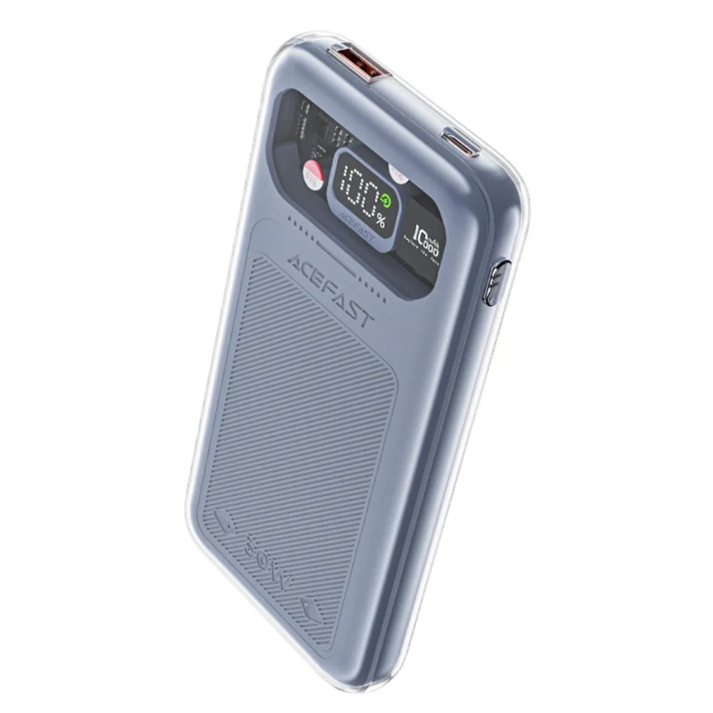 Acefast powerbank 10000mAh Sparkling Series fast charging 30W gray (M1)eng