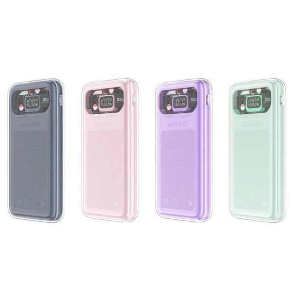 Acefast powerbank 10000mAh Sparkling Series fast charging 30W gray (M1)eng