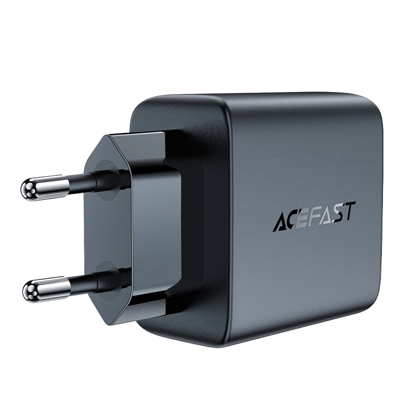 Fast charger GaN 35W PD 2x USB C Acefast A49 - blackeng