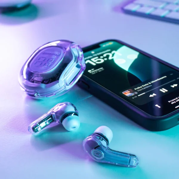 Acefast T8 TWS Bluetooth Wireless Headphones - Light Blueeng