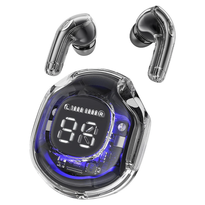 Acefast T8 TWS Bluetooth Wireless Headphones - Purpleeng