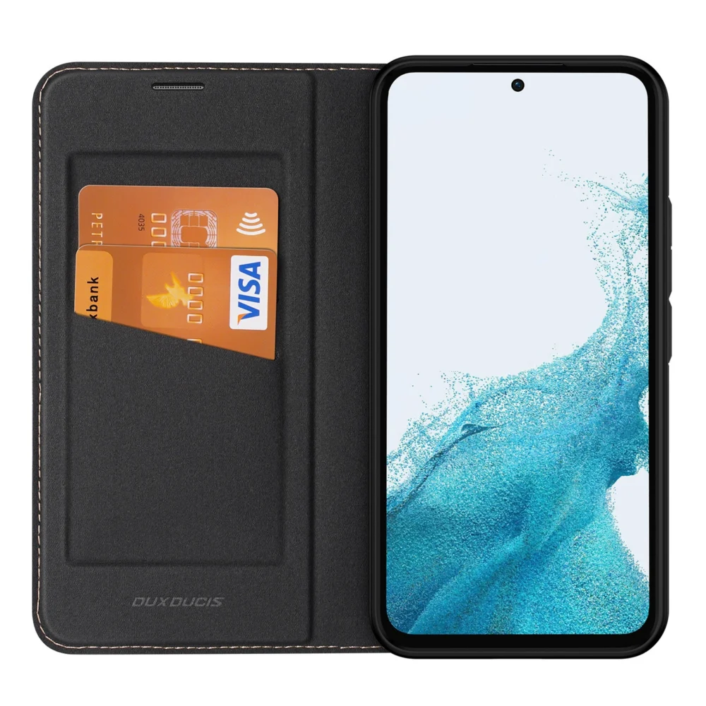 Dux Ducis Skin X2 case for Samsung Galaxy A54 5G flip cover wallet stand blackeng