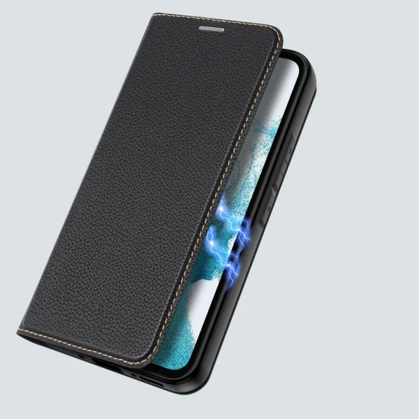 Dux Ducis Skin X2 case for Samsung Galaxy A54 5G flip cover wallet stand blackeng