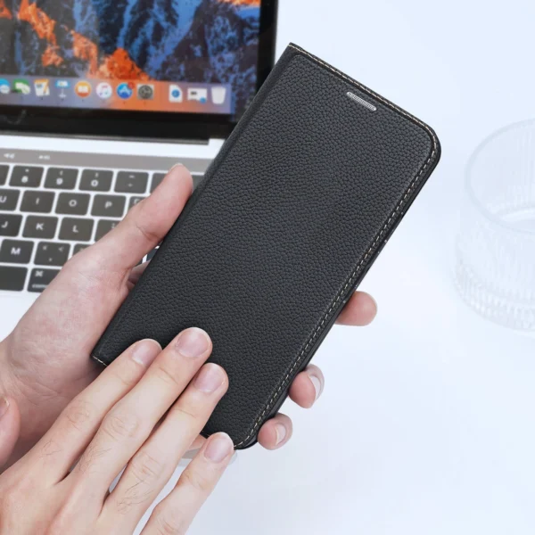 Dux Ducis Skin X2 case for Samsung Galaxy A54 5G flip cover wallet stand blackeng