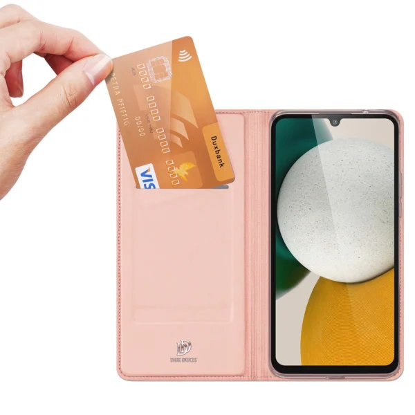 Dux Ducis Skin Pro Case for Samsung Galaxy A34 5G Flip Card Wallet Stand Pinkeng