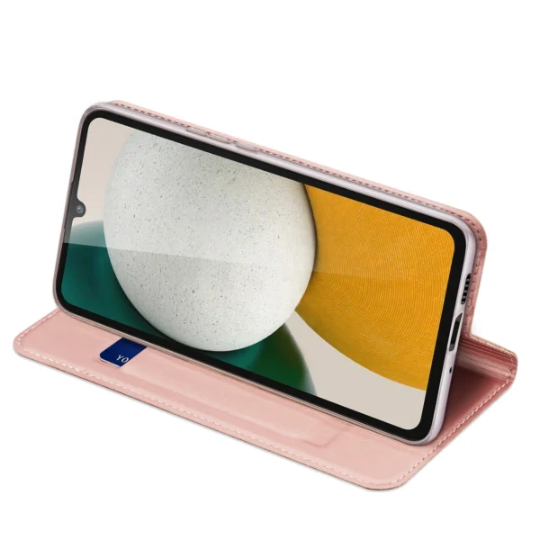 Dux Ducis Skin Pro Case for Samsung Galaxy A34 5G Flip Card Wallet Stand Pinkeng