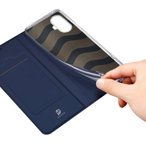Dux Ducis Skin Pro case for Realme 10 Pro+ flip cover card wallet stand blueeng