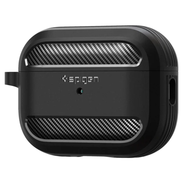 Spigen Rugged Armor Case for Apple AirPods Pro 1 / 2 - Matte Blackeng