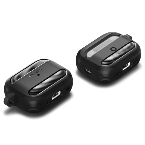 Spigen Rugged Armor Case for Apple AirPods Pro 1 / 2 - Matte Blackeng