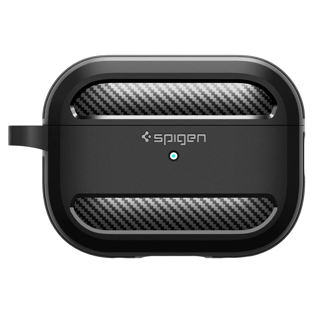 Spigen Rugged Armor Case for Apple AirPods Pro 1 / 2 - Matte Blackeng