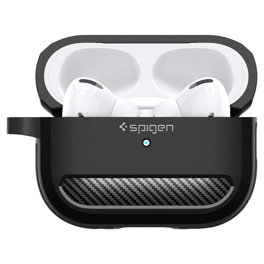 Spigen Rugged Armor Case for Apple AirPods Pro 1 / 2 - Matte Blackeng