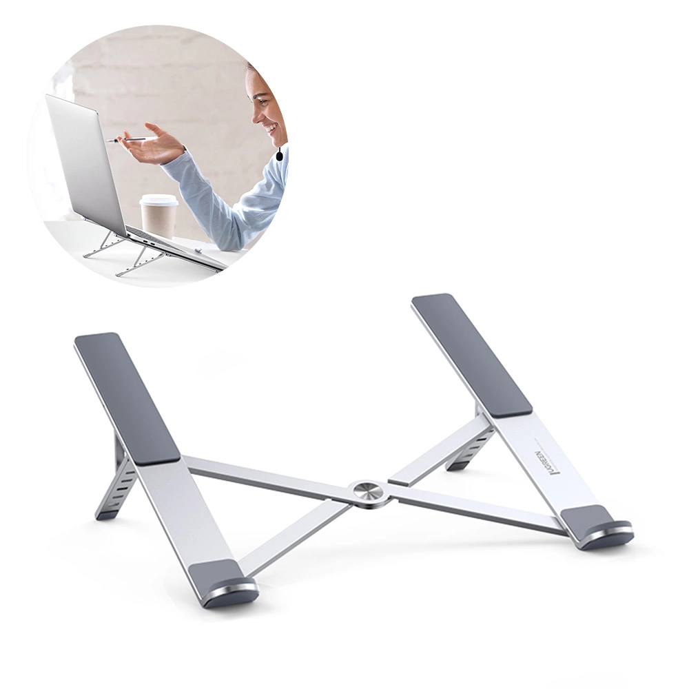 Ugreen foldable adjustable laptop stand silver (LP451)eng