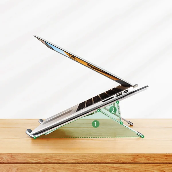 Ugreen foldable adjustable laptop stand silver (LP451)eng