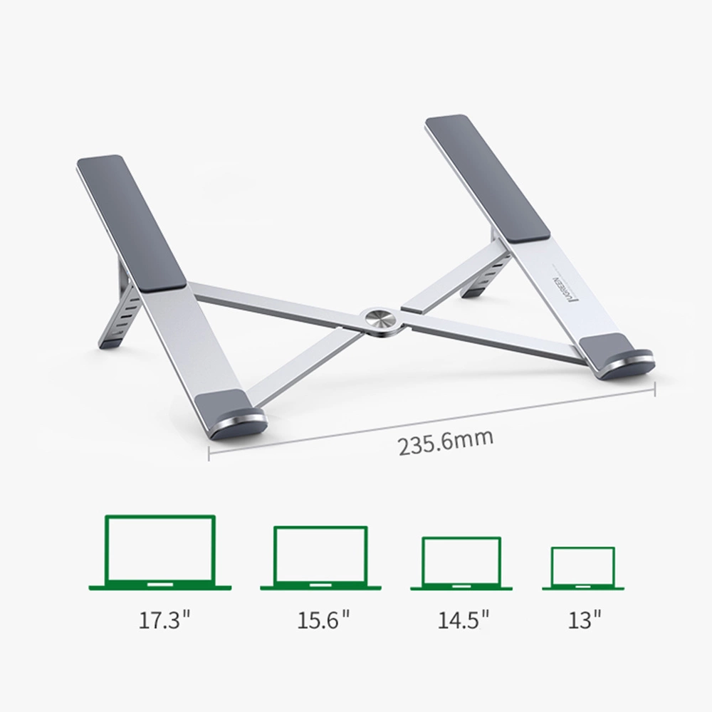 Ugreen foldable adjustable laptop stand silver (LP451)eng