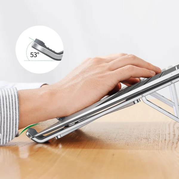 Ugreen foldable adjustable laptop stand silver (LP451)eng