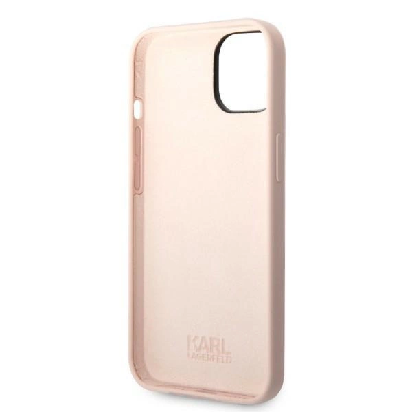 Karl Lagerfeld KLHCP14MSNCHBCP iPhone 14 Plus 6.7" hardcase pink/pink Silicone Choupetteeng