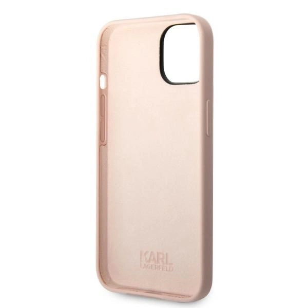 Karl Lagerfeld KLHCP14MSNIKBCP iPhone 14 Plus 6.7" hardcase pink/pink Silicone Ikonikeng