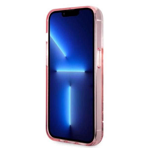 Karl Lagerfeld KLHCP14XLNCHCP iPhone 14 Pro Max 6.7" pink/pink hardcase Glitter Choupette Headeng