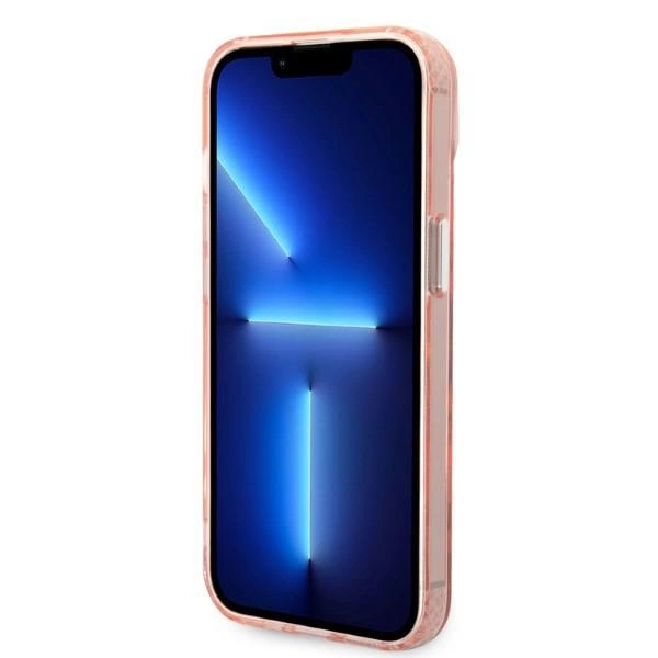 Karl Lagerfeld KLHMP14SHNKCIP iPhone 14 6.1" hardcase pink/pink Iconic Karl&Choupette Magsafeeng