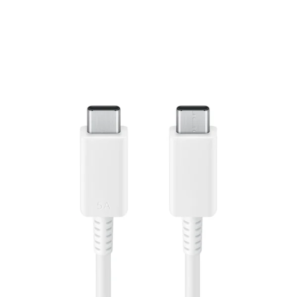 Samsung EP-DX510JWEGEU USB-C - USB-C 5A 480Mb/s cable 1.8m - whiteeng