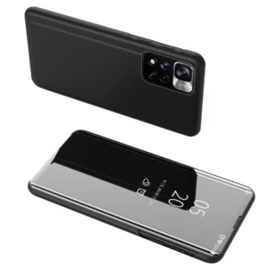 Clear View Case case for Realme 10 flip cover blackeng