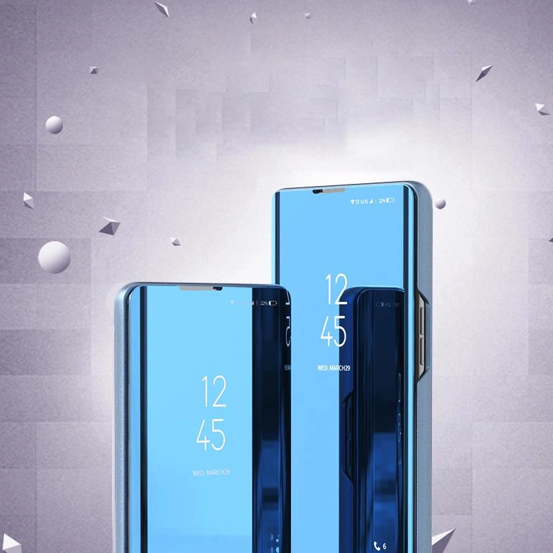 Clear View Case case for Realme 10 flip cover blackeng