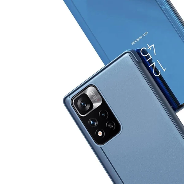 Clear View Case case for Realme 10 flip cover blackeng