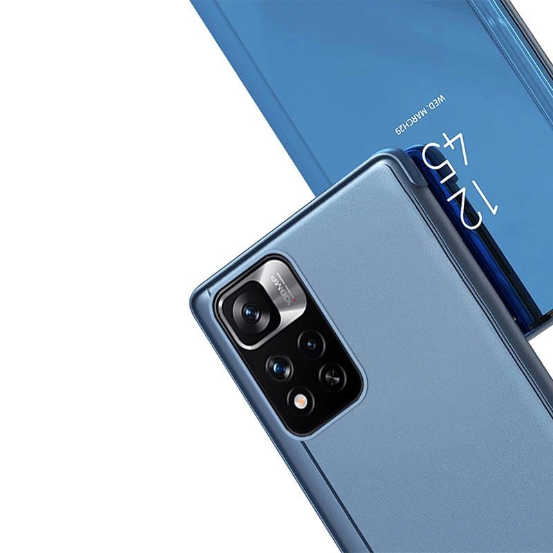 Clear View Case case for Realme 10 flip cover blackeng