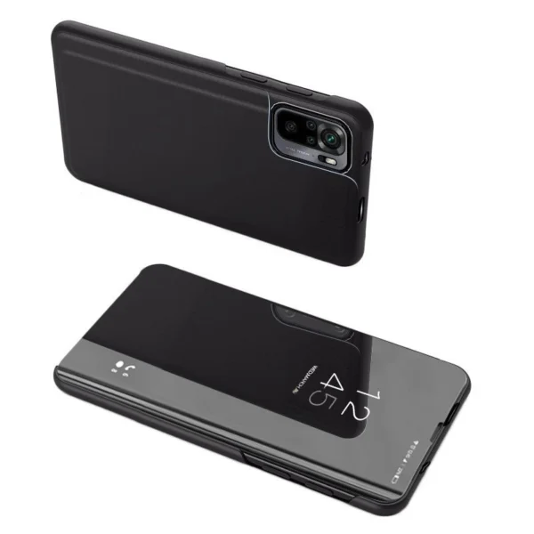 Clear View Case cover for Xiaomi 13 cover with a flap blackeng