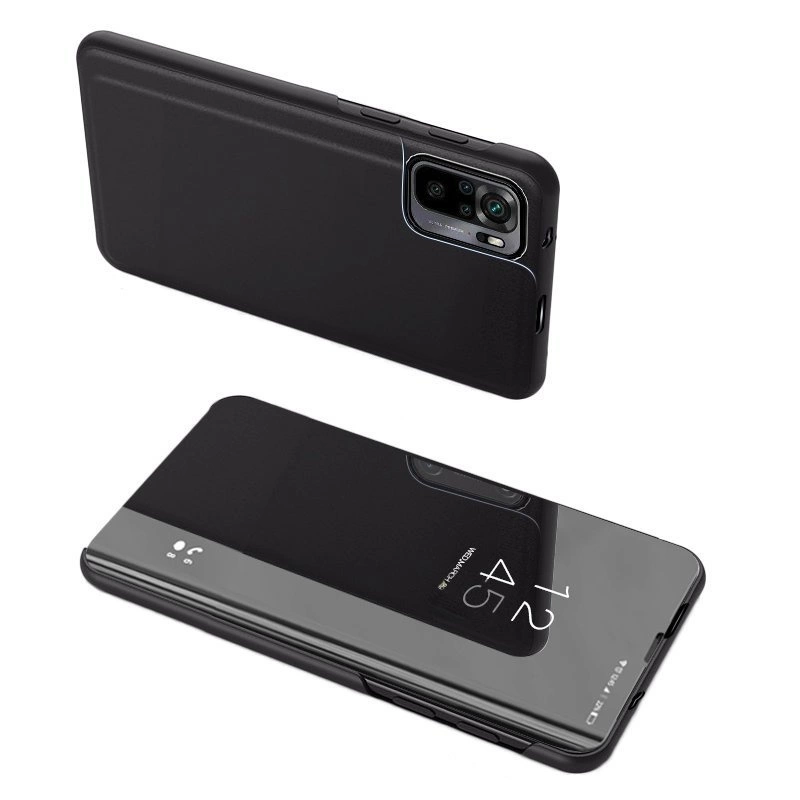 Clear View Case cover for Xiaomi 13 cover with a flap blackeng