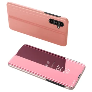 Clear View Case for Samsung Galaxy A54 5G flip cover pinkeng