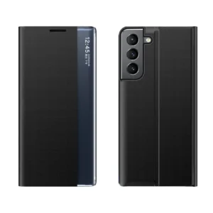New Sleep Case for Samsung Galaxy A54 5G cover with flap stand blackeng