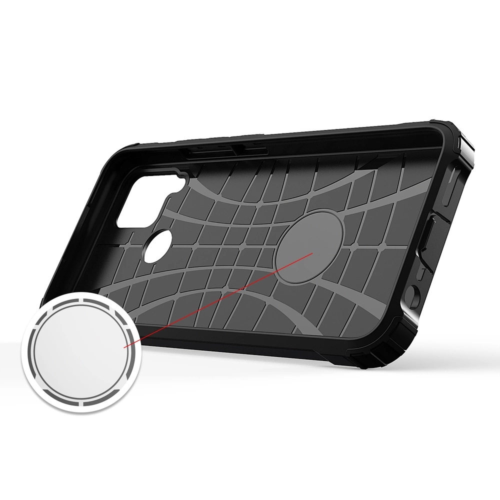 Hybrid Armor case for Realme 10 5G / Realme 9i 5G armored hybrid case blackeng