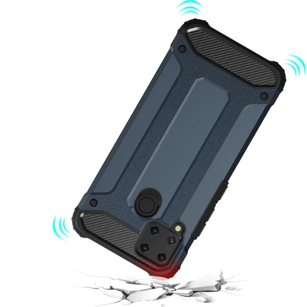 Hybrid Armor case for Realme 10 5G / Realme 9i 5G armored hybrid case blackeng