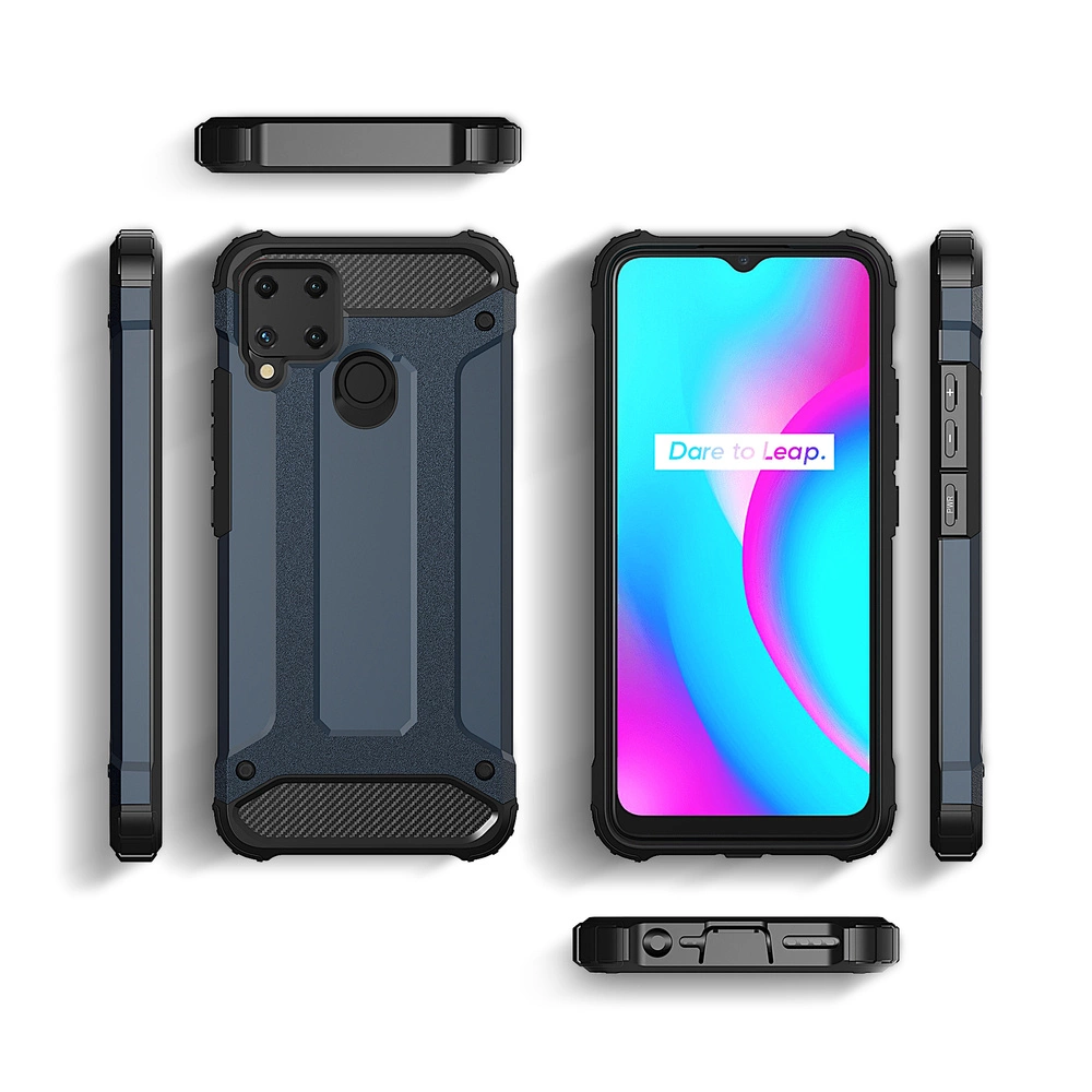 Hybrid Armor case for Realme 10 5G / Realme 9i 5G armored hybrid case blackeng