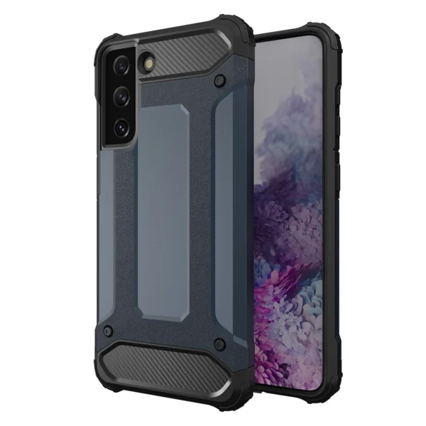 Hybrid Armor case for Samsung Galaxy S23 Ultra armored hybrid cover blueeng