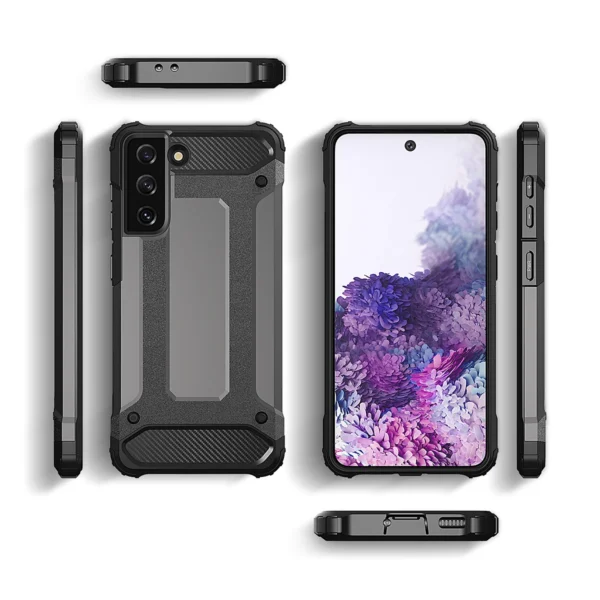 Hybrid Armor case for Samsung Galaxy S23 Ultra armored hybrid cover blueeng
