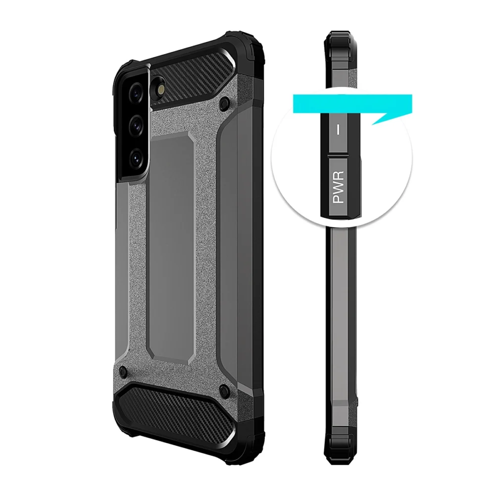 Hybrid Armor case for Samsung Galaxy S23 Ultra armored hybrid cover blueeng
