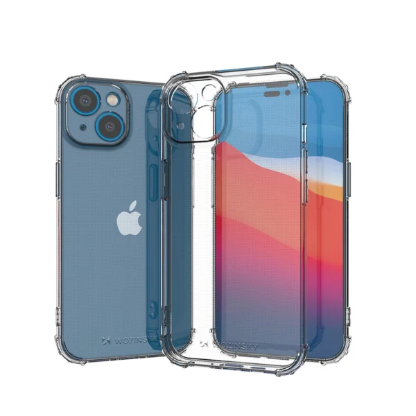 Wozinsky Anti Shock case for iPhone 14 Plus transparent transparent caseeng