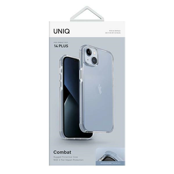 Uniq Combat case for iPhone 14 Plus - blueeng